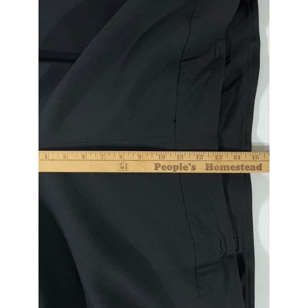 Avenue Ankle Pants Size 26 (47x26.5) Black Stretch High Rise Classic Dressy - Picture 10 of 12